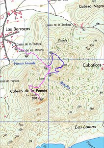 Mapa de la ruta